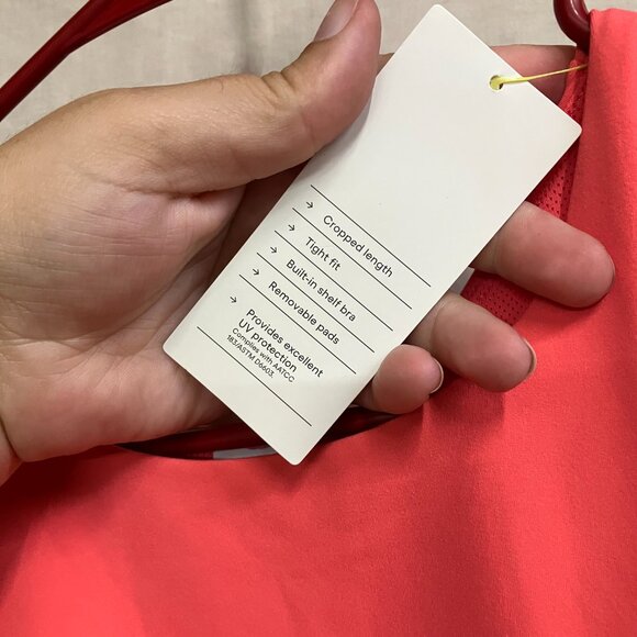 All In Motion Women's Everyday Soft High Neck Cropped Tank Top Built Shelf Bra - Picture 6 of 15